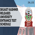SKUAST Kashmir Releases University Entrance Test Schedule